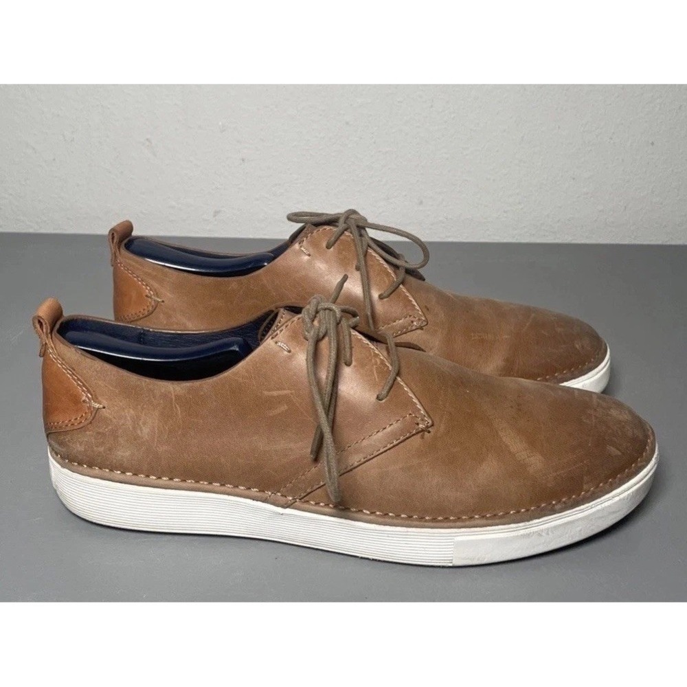 Johnston & Murphy Noah Mens Leather‎ Lace Up Shoes Size 9.5 M